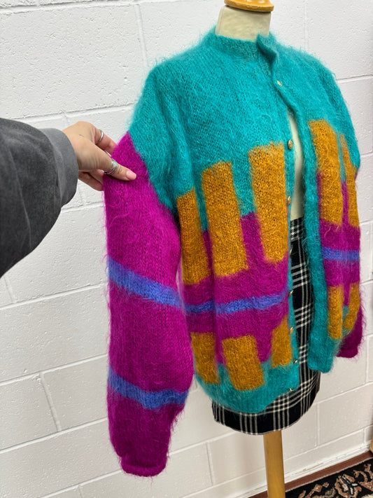 80s Mohair Cardigan