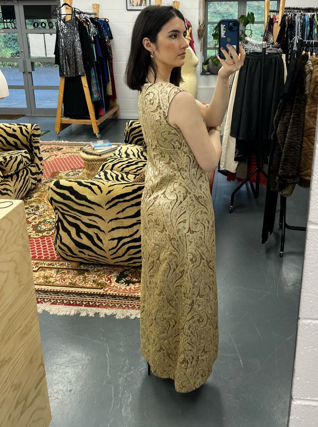 Gold Maxi Gown