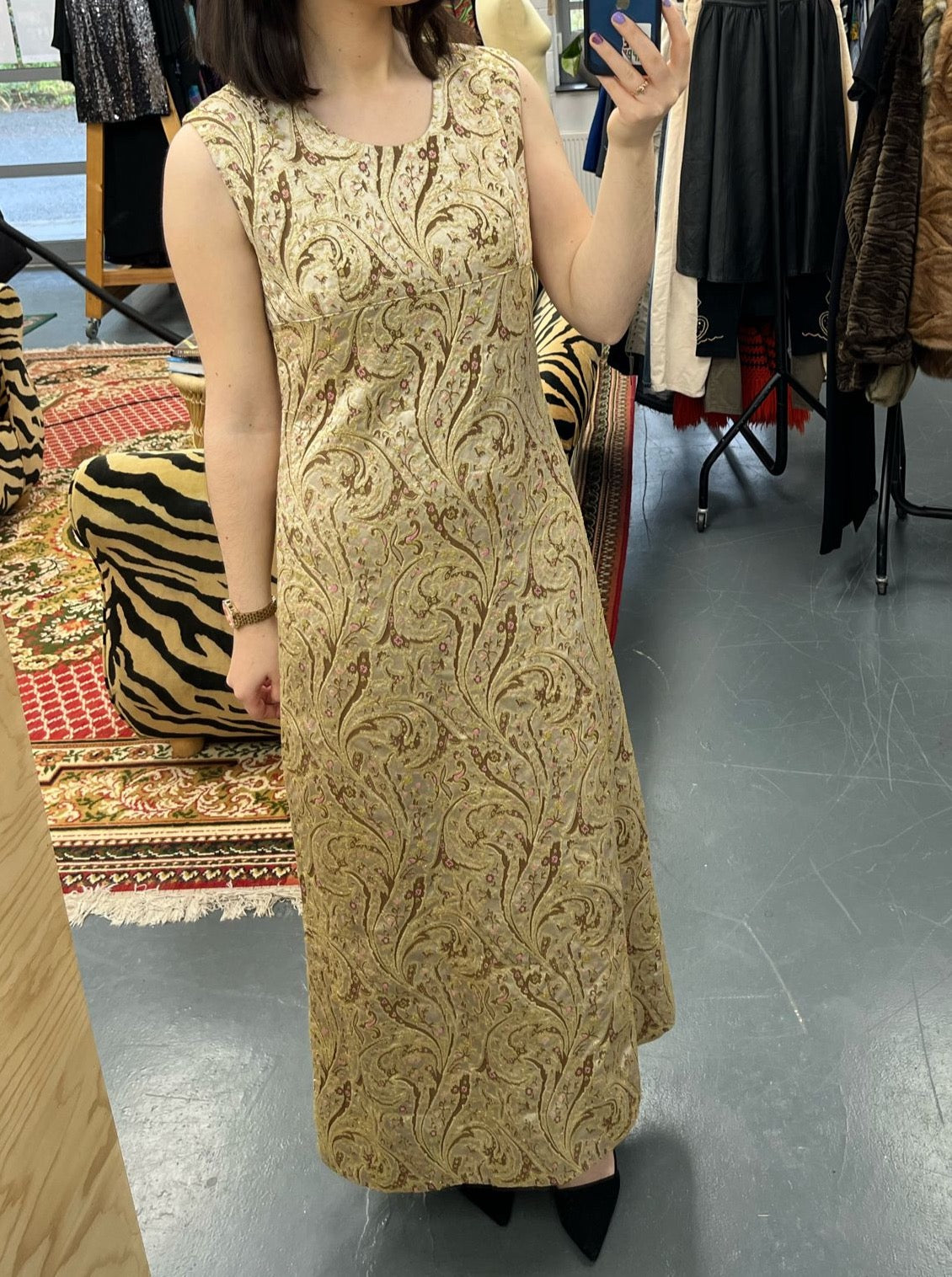 Gold Maxi Gown