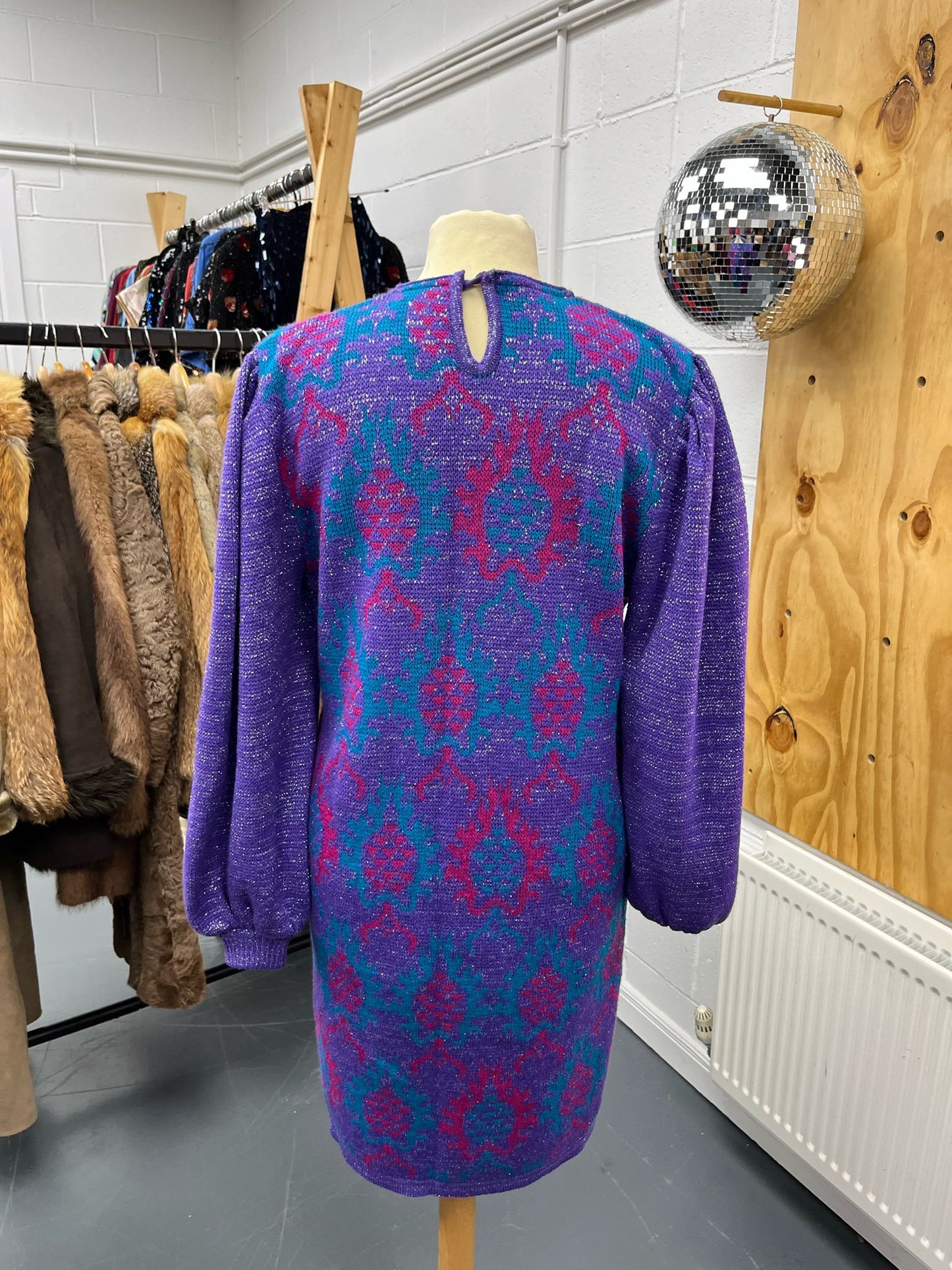 Nilo Purple Jumper Dress