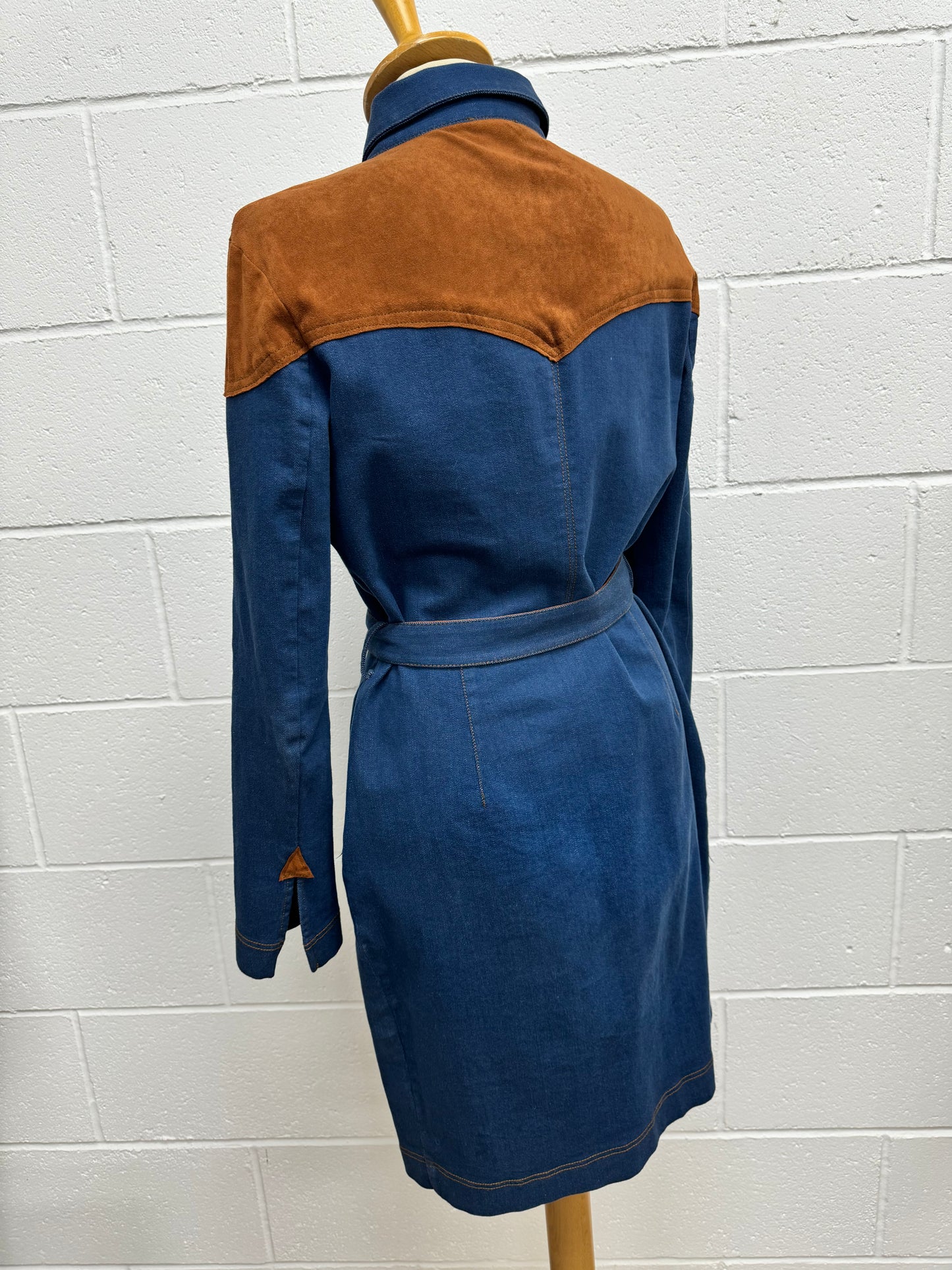 Vintage ‘Benetton’ Western Denim Dress