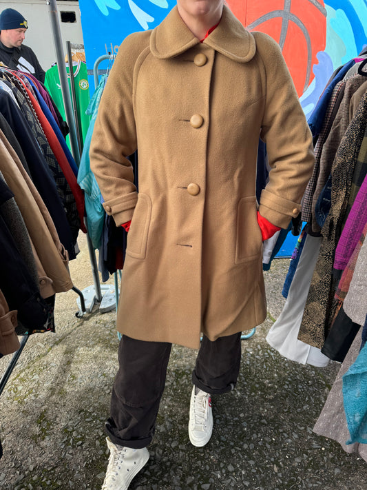 ‘May of London’ 60s/70s camel coat