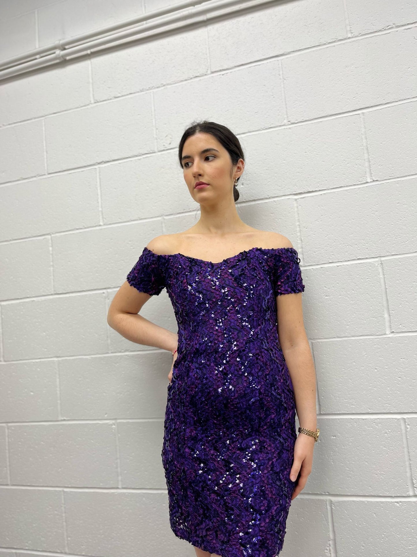 Hamells Purple Disco Dress